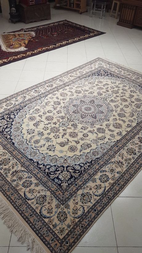 فرش دستباف نائین جفت۶متری