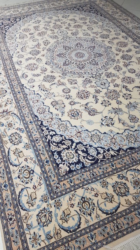 فرش دستباف نائین جفت۶متری